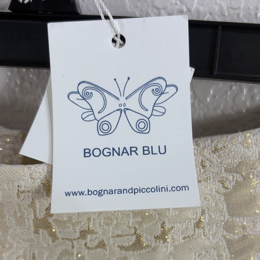 Bognar and Piccolini Bognar Blue,Size XS,Elegant Cream Maxi Skirt - Picture 4 of 17